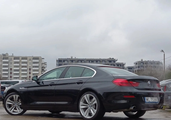 BMW Seria 6 cena 104900 przebieg: 183287, rok produkcji 2013 z Warszawa małe 596